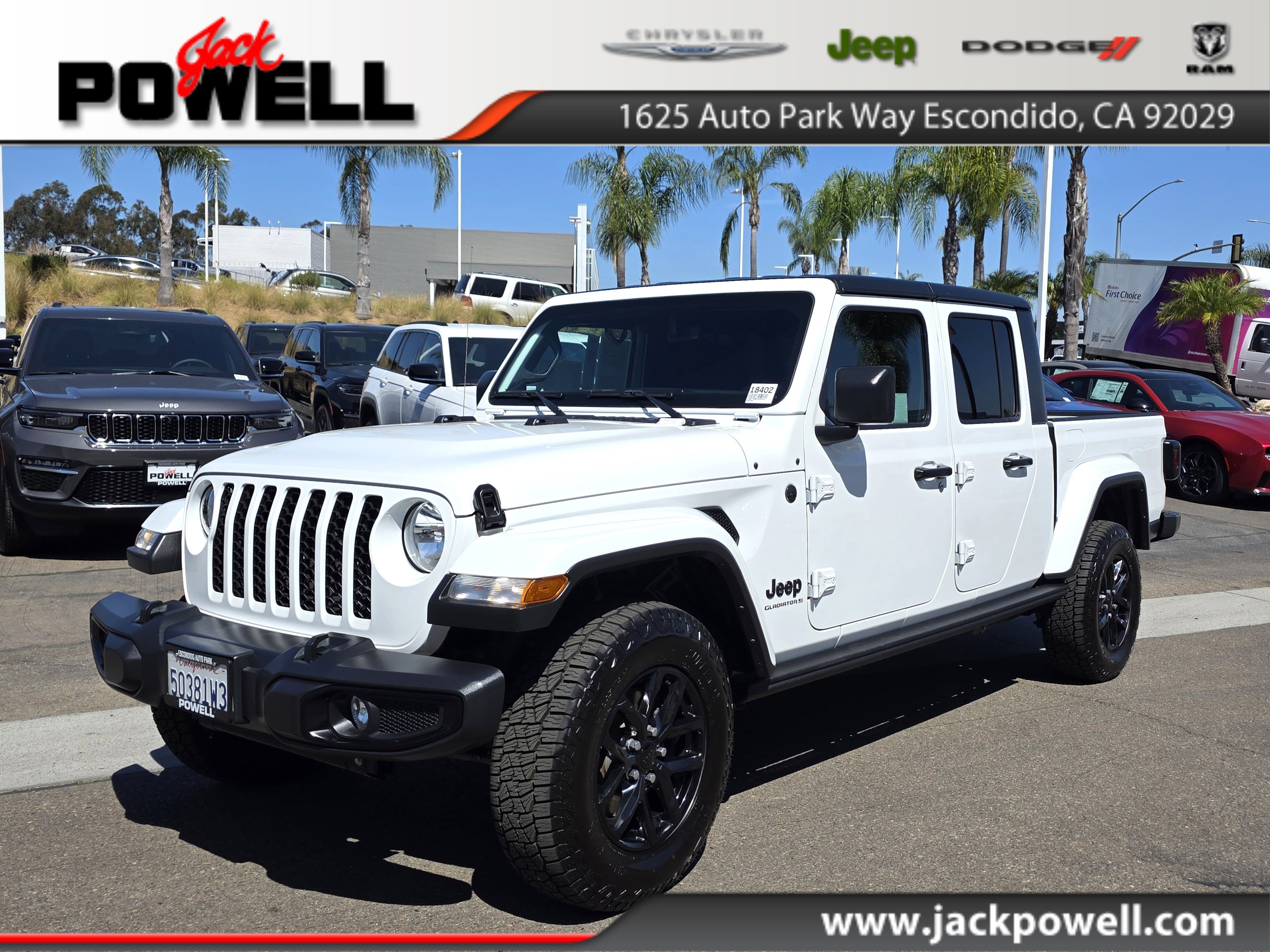 Certified 2023 Jeep Gladiator Sport AWD/4WD image 1