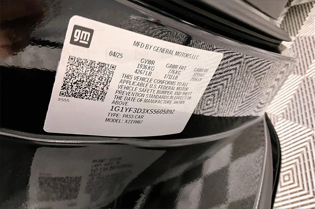 New 2025 Chevrolet Corvette Z06 w/ Z07 Performance Package image 16