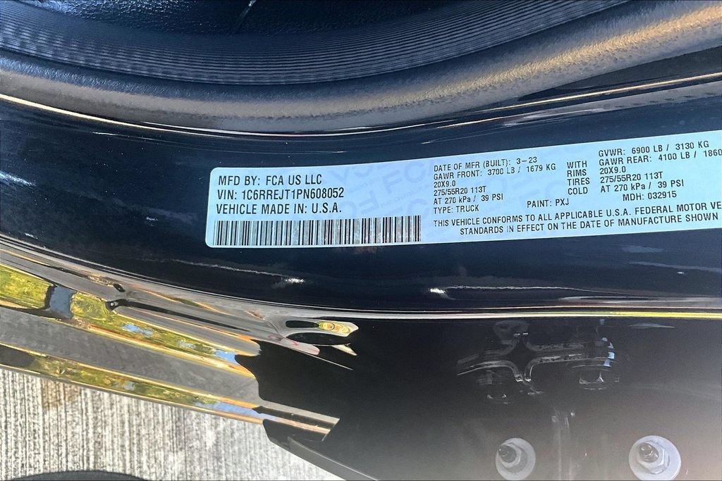 Used 2023 RAM 1500 Laramie RWD image 47