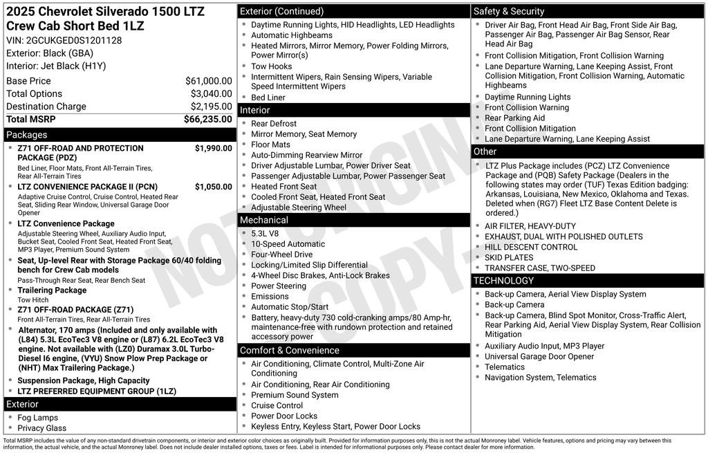 Used 2025 Chevrolet Silverado 1500 LTZ image 27
