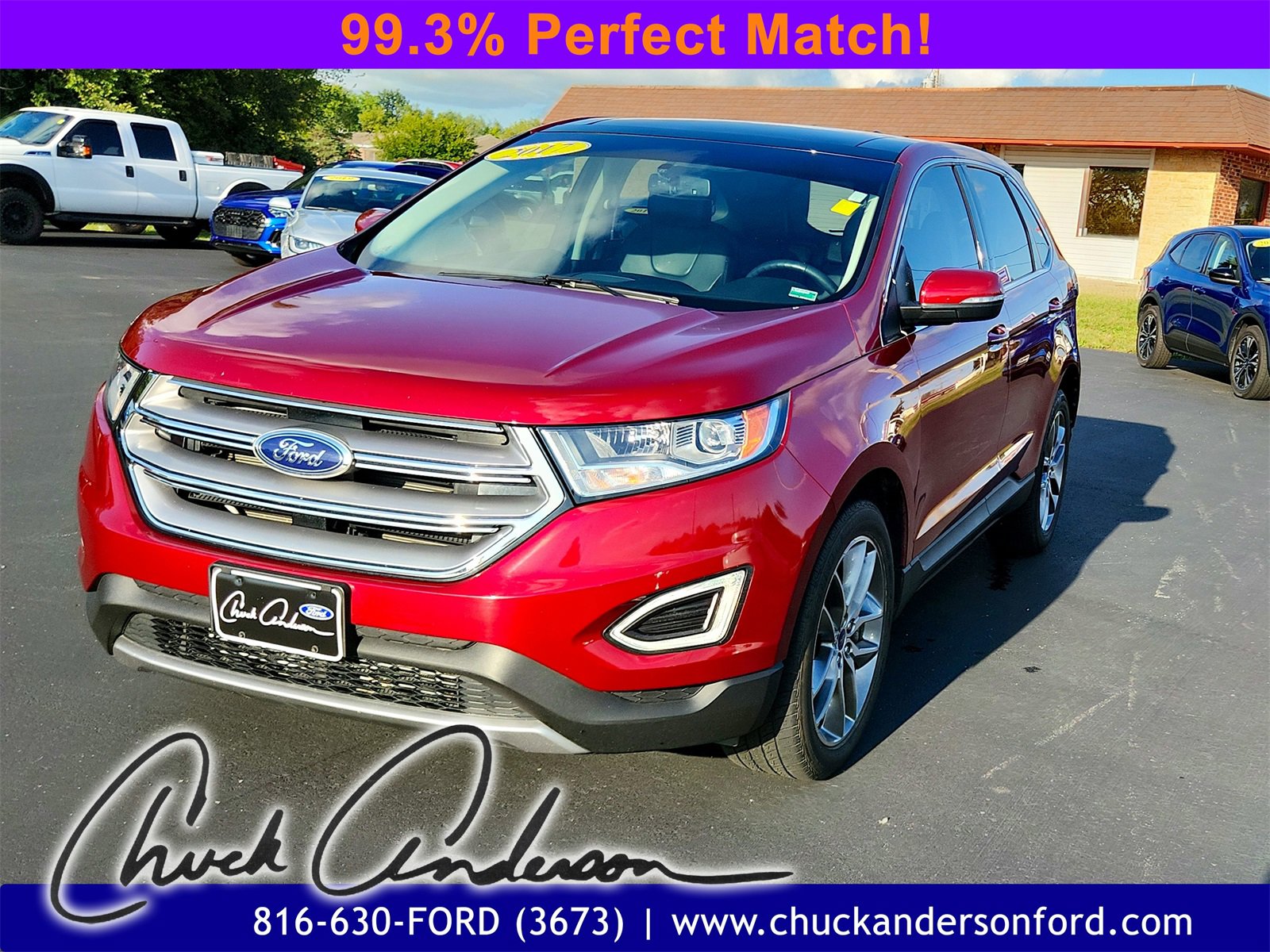Used 2017 Ford Edge Titanium w/ Equipment Group 301A