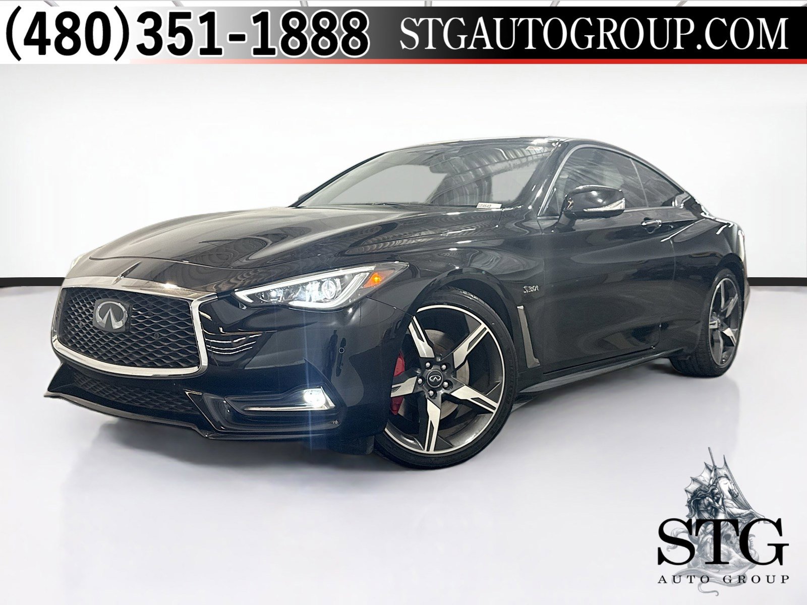 Used 2018 INFINITI Q60 Red Sport 400 w/ Pro Active Package