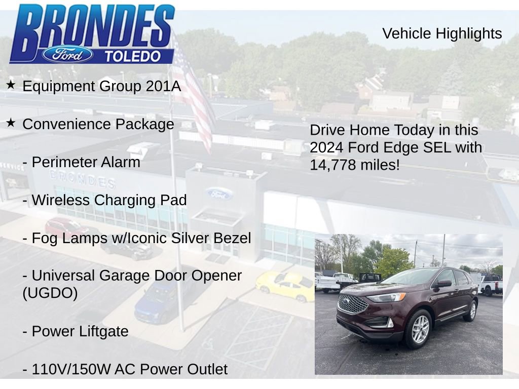 Used 2024 Ford Edge SEL w/ Convenience Package AWD/4WD image 5