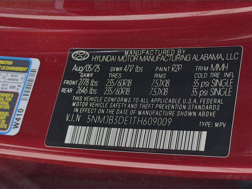Used 2026 Hyundai Tucson SEL FWD image 36