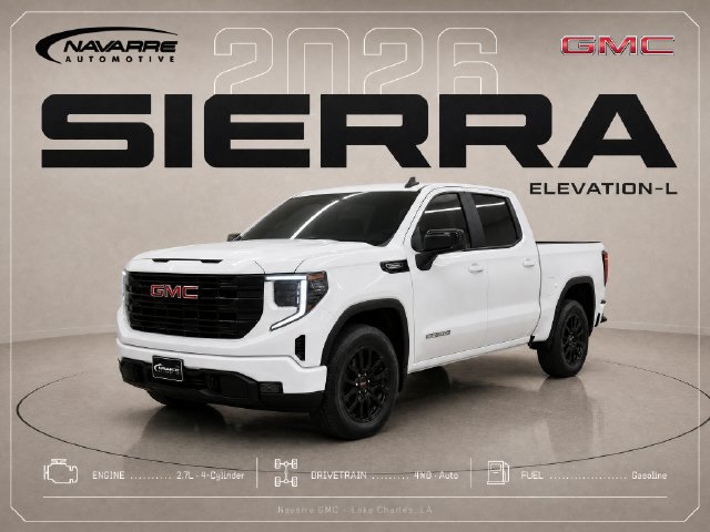 New 2026 GMC Sierra 1500 Elevation