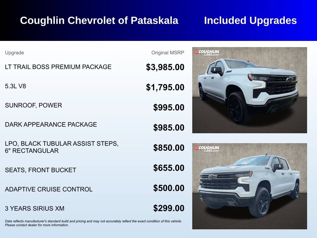 Used 2026 Chevrolet Silverado 1500 LT Trail Boss w/ LT Trail Boss Premium Package AWD/4WD image 3