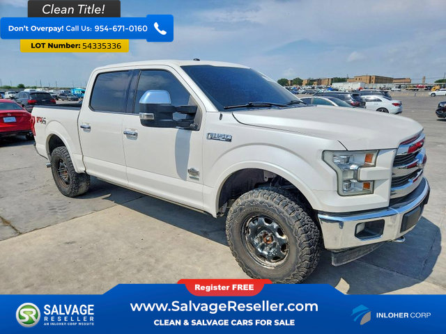 Used 2017 Ford F150 King Ranch w/ Equipment Group 601A Luxury AWD/4WD image 5
