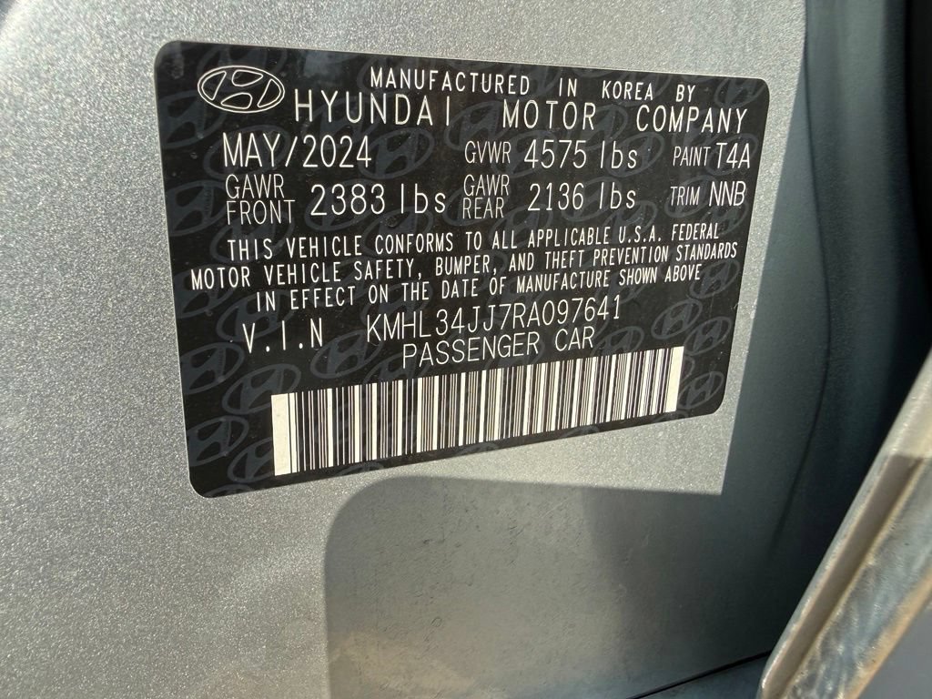 Certified 2024 Hyundai Sonata SEL FWD image 35