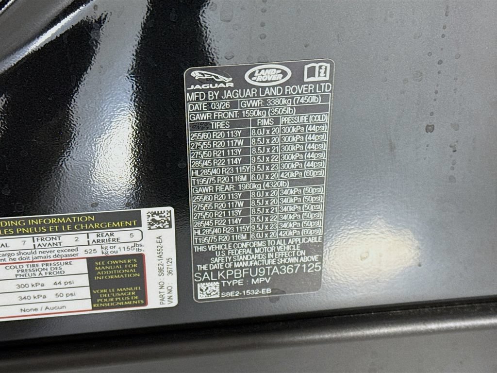 New 2026 Land Rover Range Rover Long Wheelbase SE AWD/4WD image 34