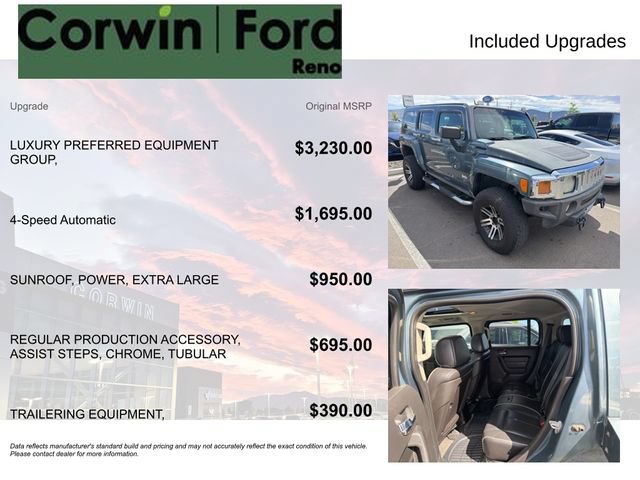 Used 2007 HUMMER H3 AWD/4WD image 8