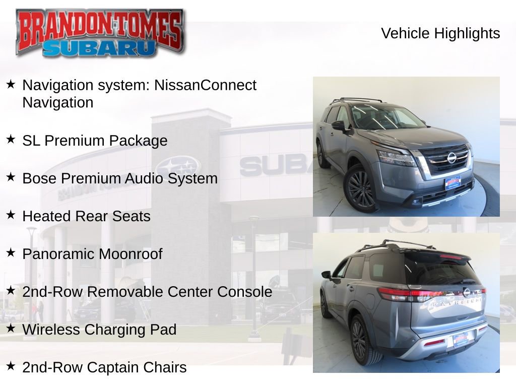 Used 2022 Nissan Pathfinder SL w/ SL Premium Package image 3