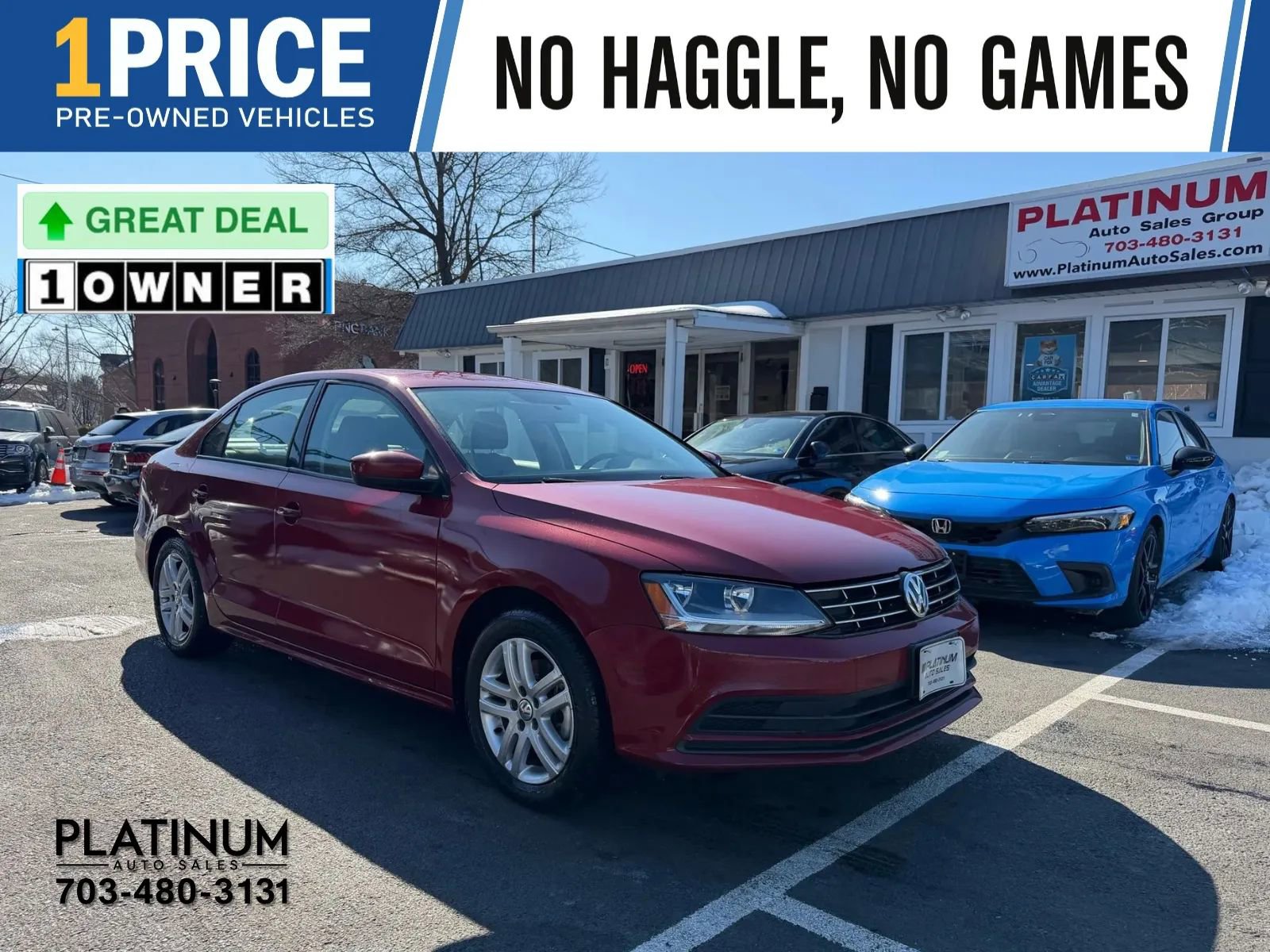 Used 2018 Volkswagen Jetta S w/ Cold Weather Package