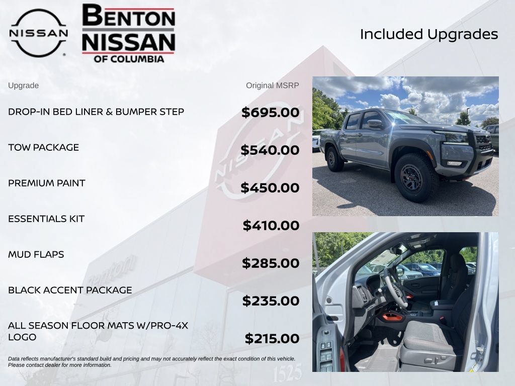 New 2026 Nissan Frontier PRO-4X w/ Tow Package AWD/4WD image 7