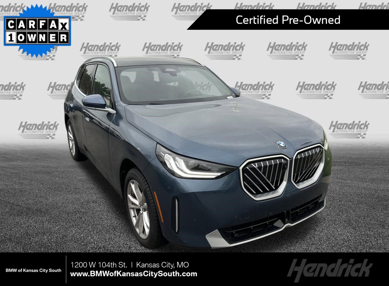 Certified 2025 BMW X3 xDrive30 AWD/4WD video 1