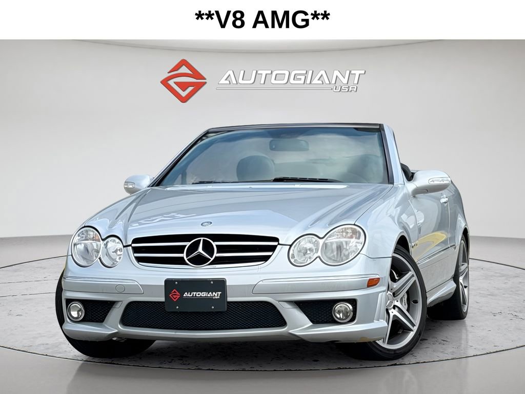 Used 2007 Mercedes-Benz CLK 63 AMG Cabriolet image 1