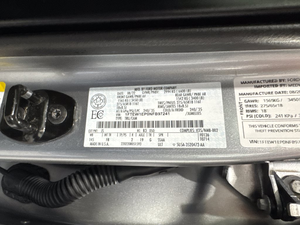 Used 2022 Ford F150 XLT w/ Equipment Group 302A High AWD/4WD image 40
