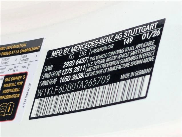 New 2026 Mercedes-Benz E 53 AMG e 4MATIC Sedan image 17