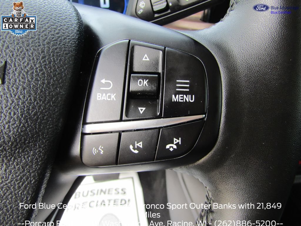 Certified 2025 Ford Bronco Sport Outer Banks w/ Outer Banks Tech Package+ AWD/4WD image 33