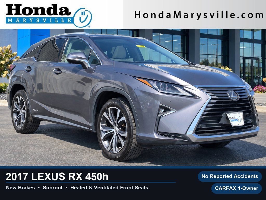 Used 2017 Lexus RX 450h AWD w/ Accessory Package