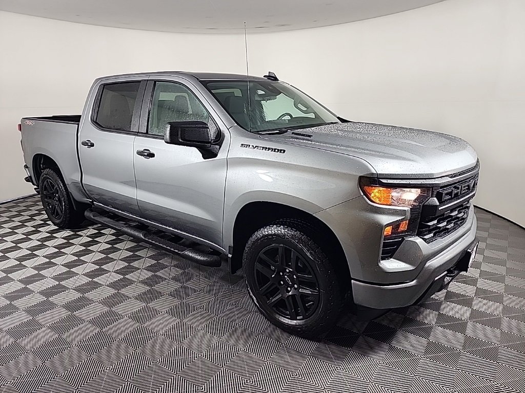 New 2025 Chevrolet Silverado 1500 Custom w/ Turbomax Blackout Package image 1