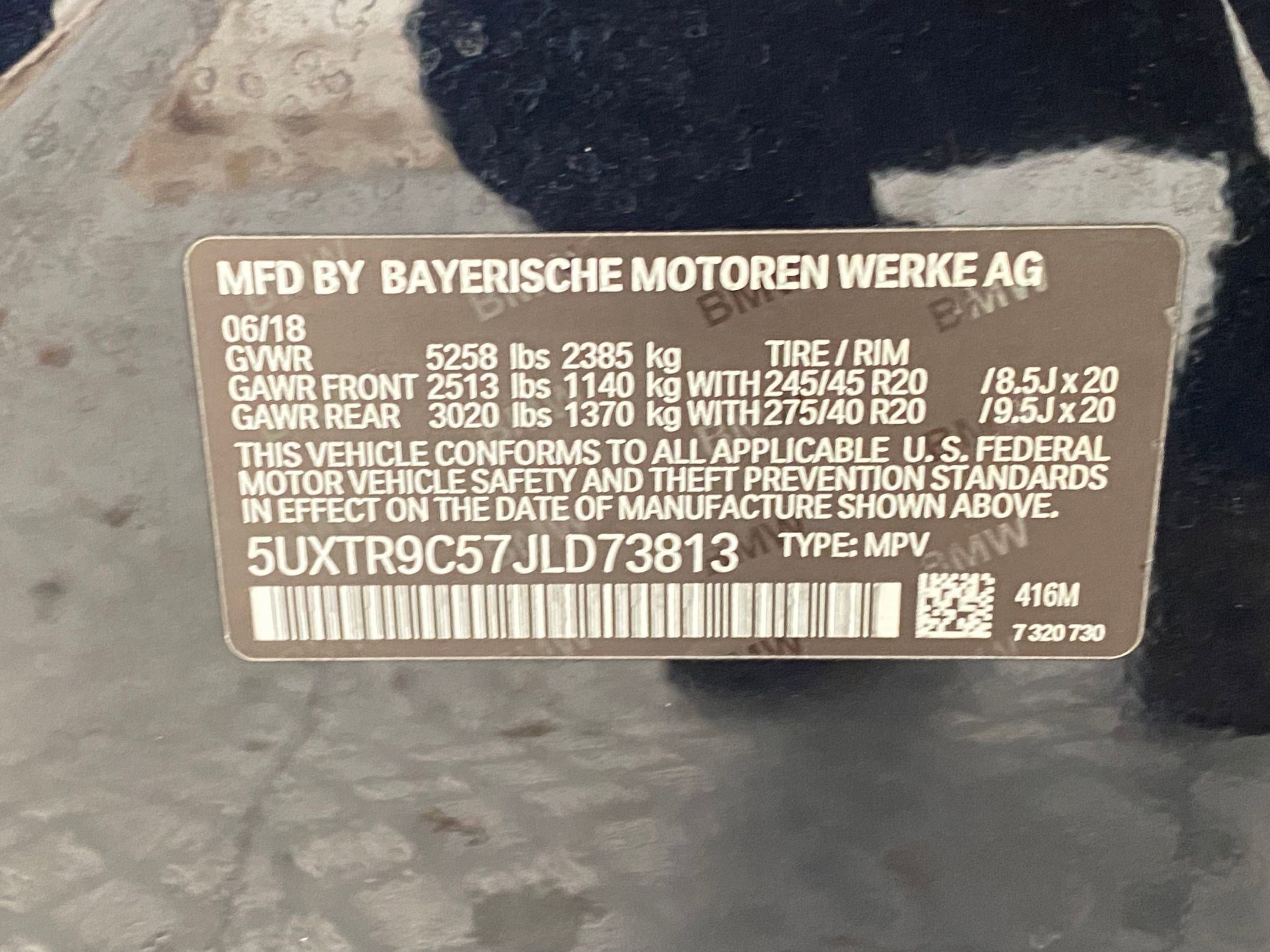 Used 2018 BMW X3 xDrive30i w/ M Sport Package image 21