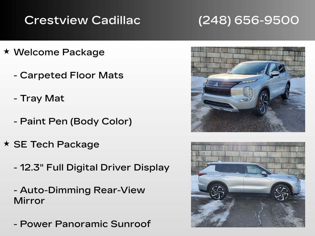 Used 2024 Mitsubishi Outlander SE image 12