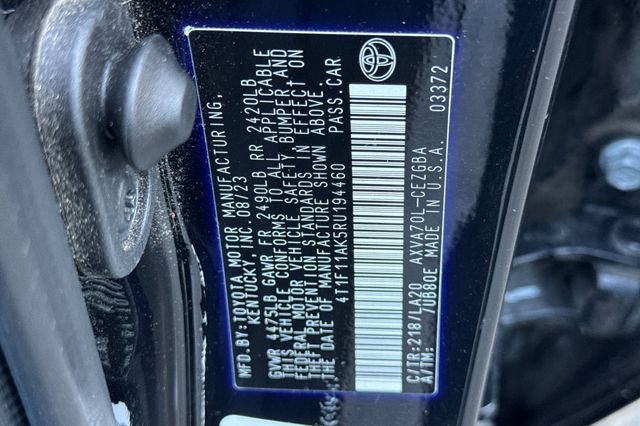 Used 2024 Toyota Camry XLE FWD image 56