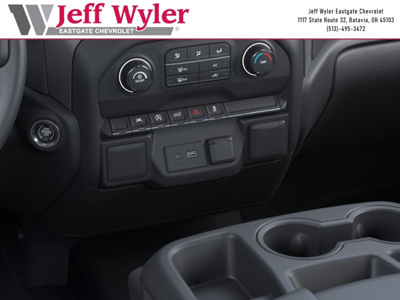 New 2026 Chevrolet Silverado 1500 Custom w/ Turbomax Blackout Package AWD/4WD image 24