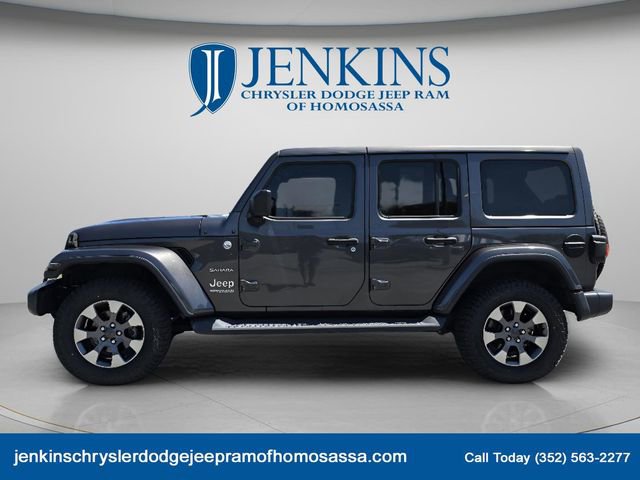 Used 2020 Jeep Wrangler Unlimited Sahara AWD/4WD image 8