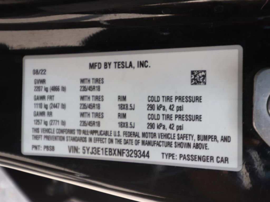 Used 2022 Tesla Model 3 Long Range AWD/4WD image 22