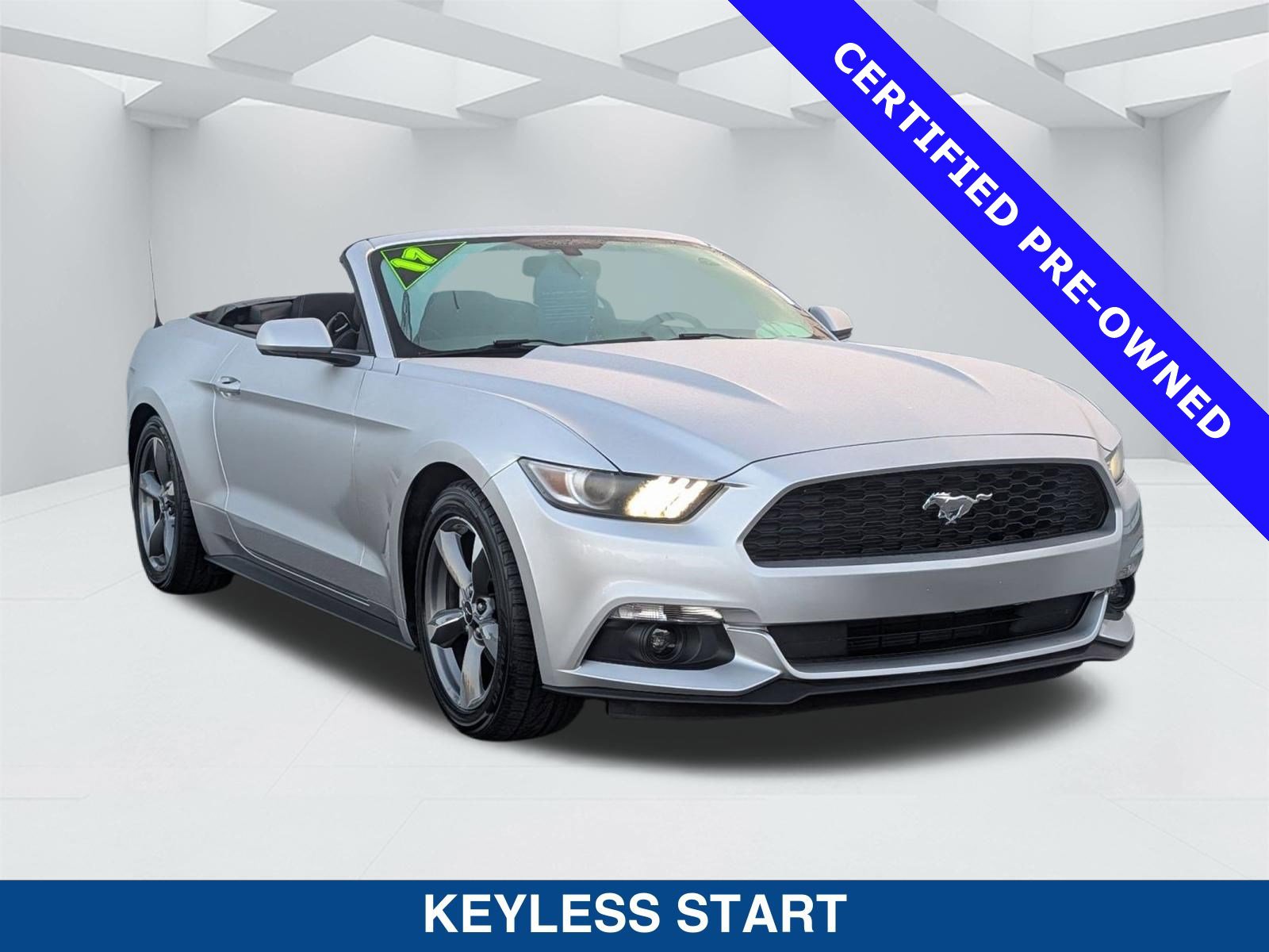 Used 2017 Ford Mustang Convertible w/ Equipment Group 051A RWD image 2