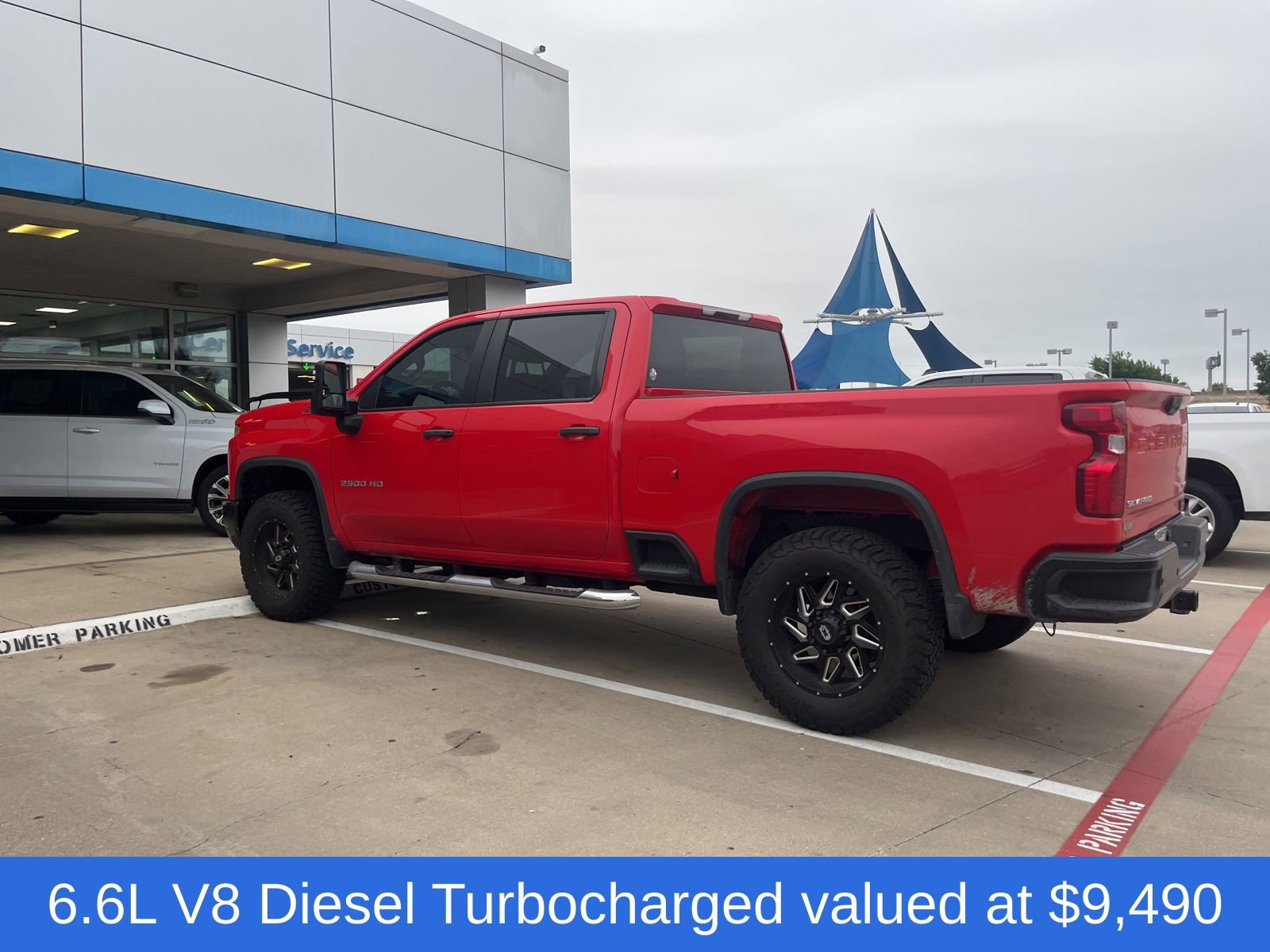 Used 2024 Chevrolet Silverado 2500 Custom w/ Custom Value Package AWD/4WD image 3