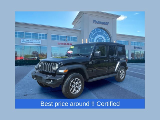 Certified 2025 Jeep Wrangler Unlimited Sport