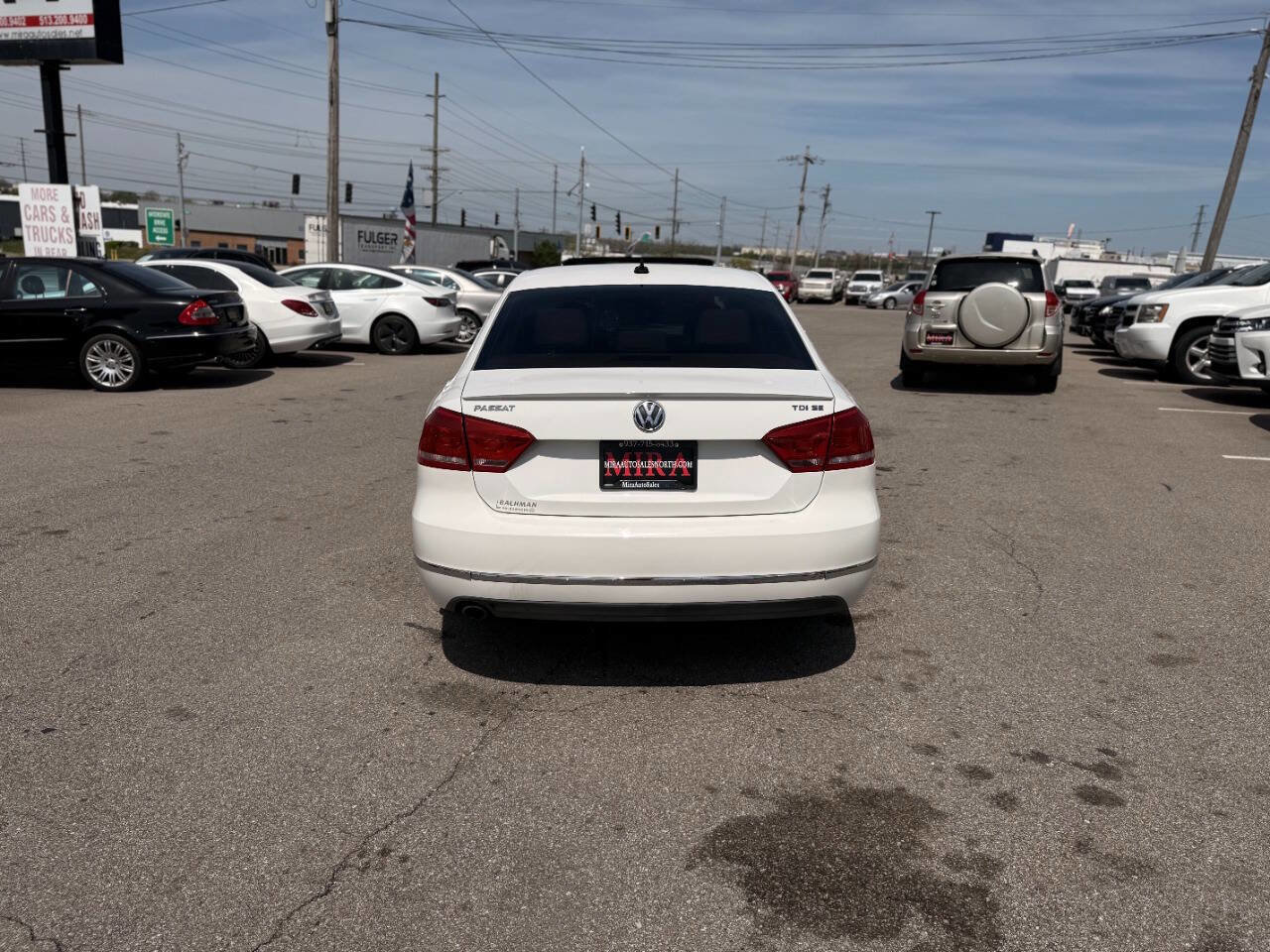 Used 2014 Volkswagen Passat TDI SE FWD image 7