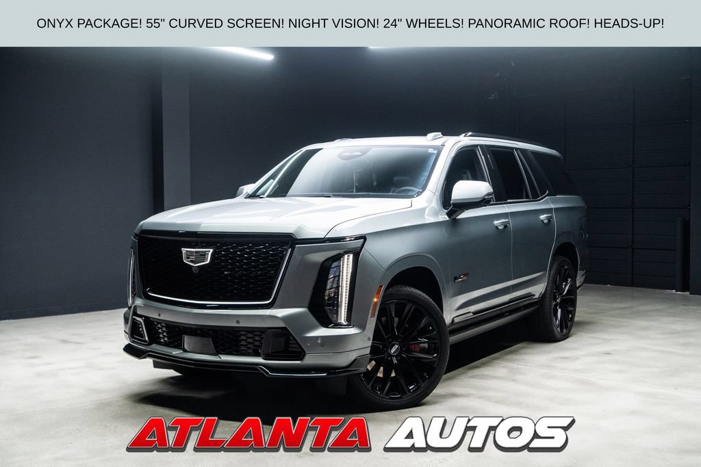 Used 2025 Cadillac Escalade V w/ LPO, ONYX Package AWD/4WD image 1