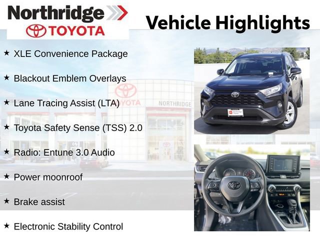 Used 2019 Toyota RAV4 XLE w/ Convenience Package FWD image 2