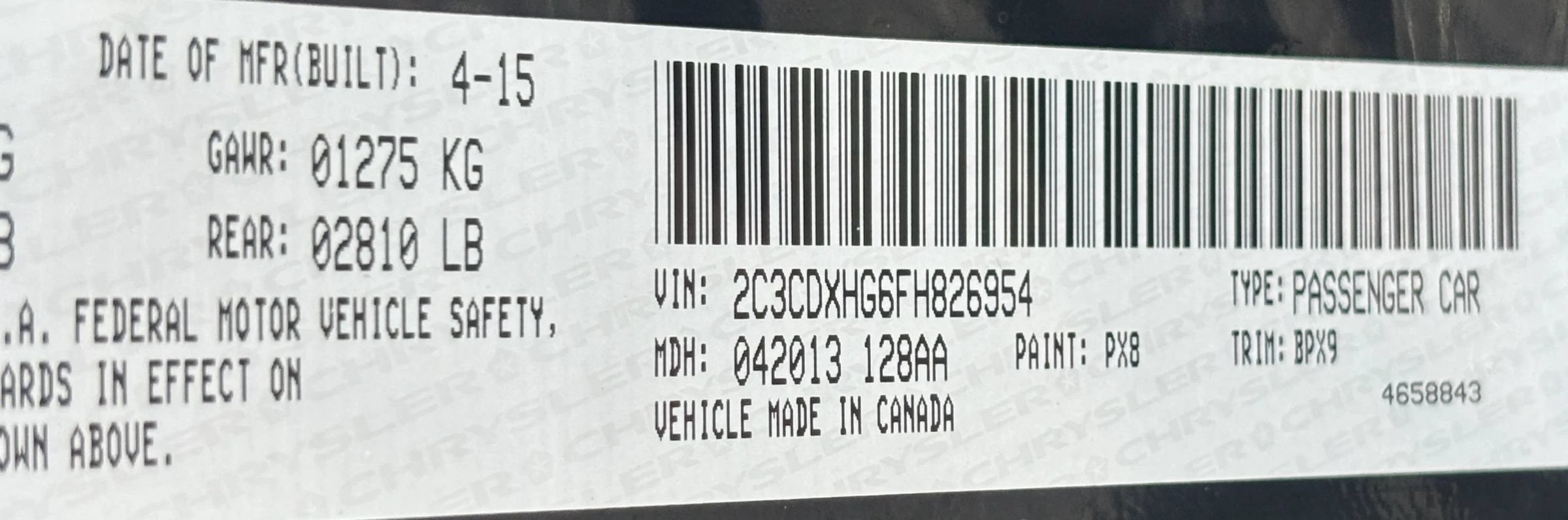 Used 2015 Dodge Charger SXT RWD image 13