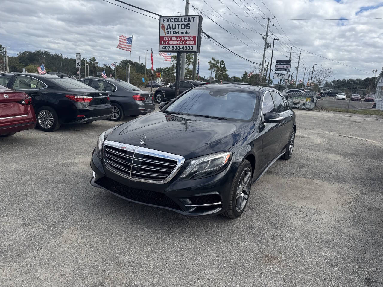 Used 2015 Mercedes-Benz S 550 4MATIC Sedan image 1