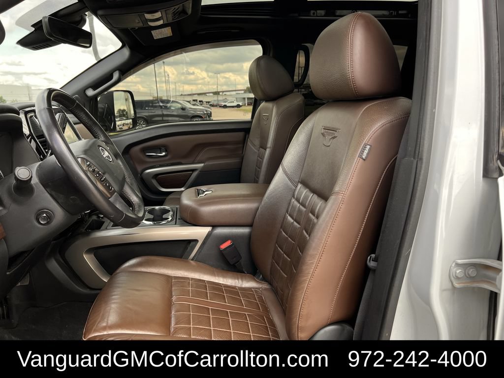 Used 2023 Nissan Titan Platinum Reserve w/ Moonroof Package AWD/4WD image 25