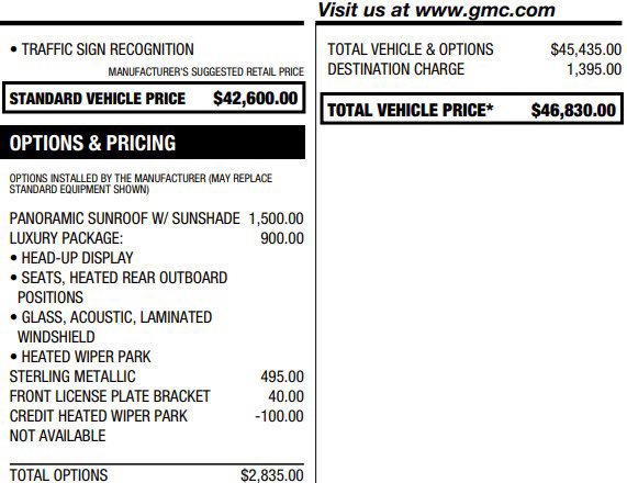 Certified 2024 GMC Acadia Elevation w/ Luxury Package FWD image 2