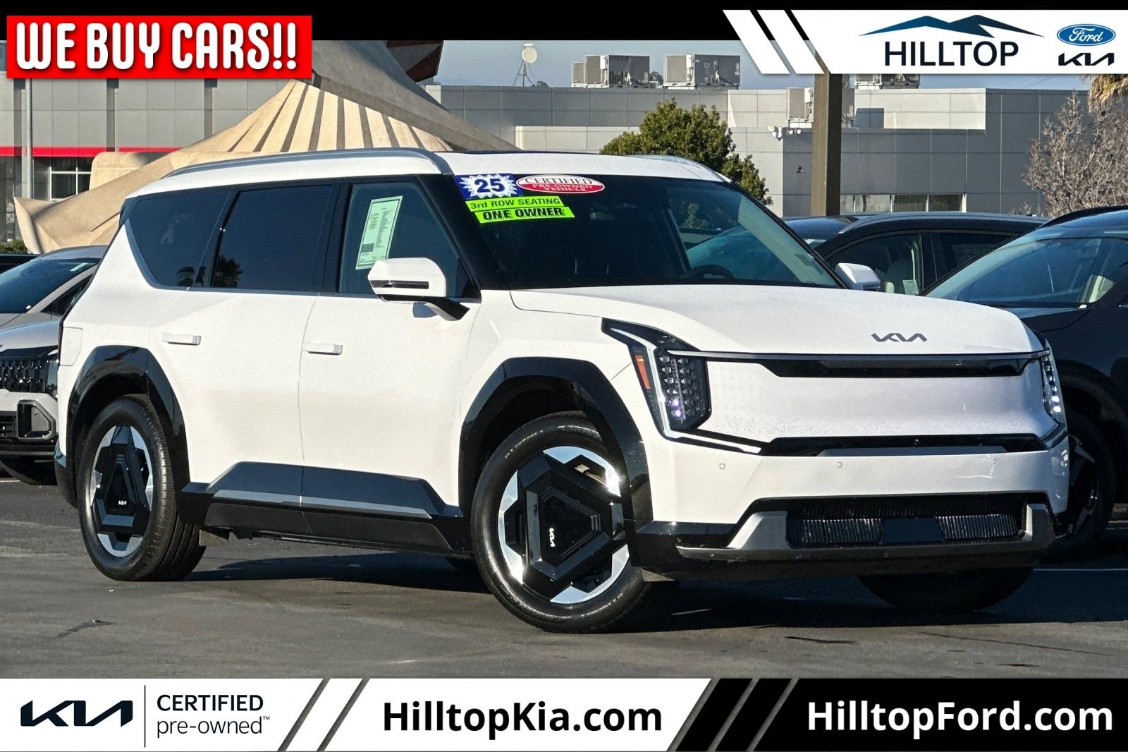 Certified 2025 Kia EV9 Land w/ Towing Package image 1