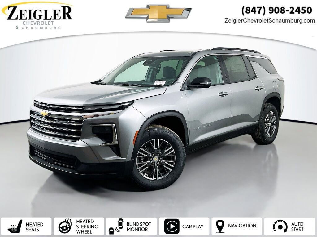 New 2026 Chevrolet Traverse LT w/ LPO, Floor Liner Package