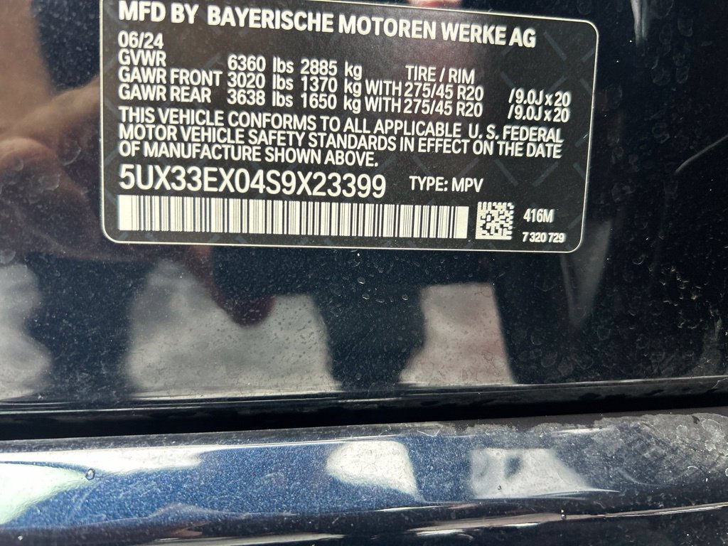 Used 2025 BMW X6 xDrive40i w/ Climate Comfort Package AWD/4WD image 47
