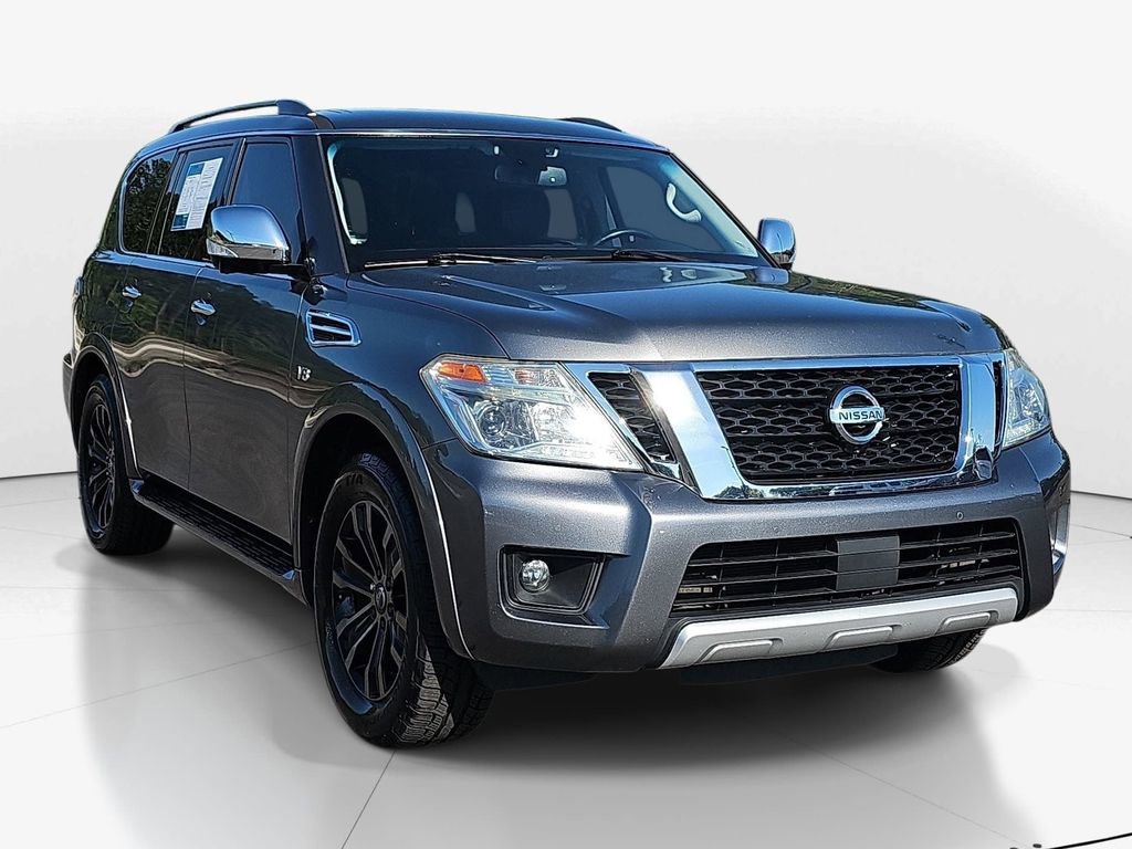 Used 2017 Nissan Armada Platinum w/ Captain Seat Package image 2