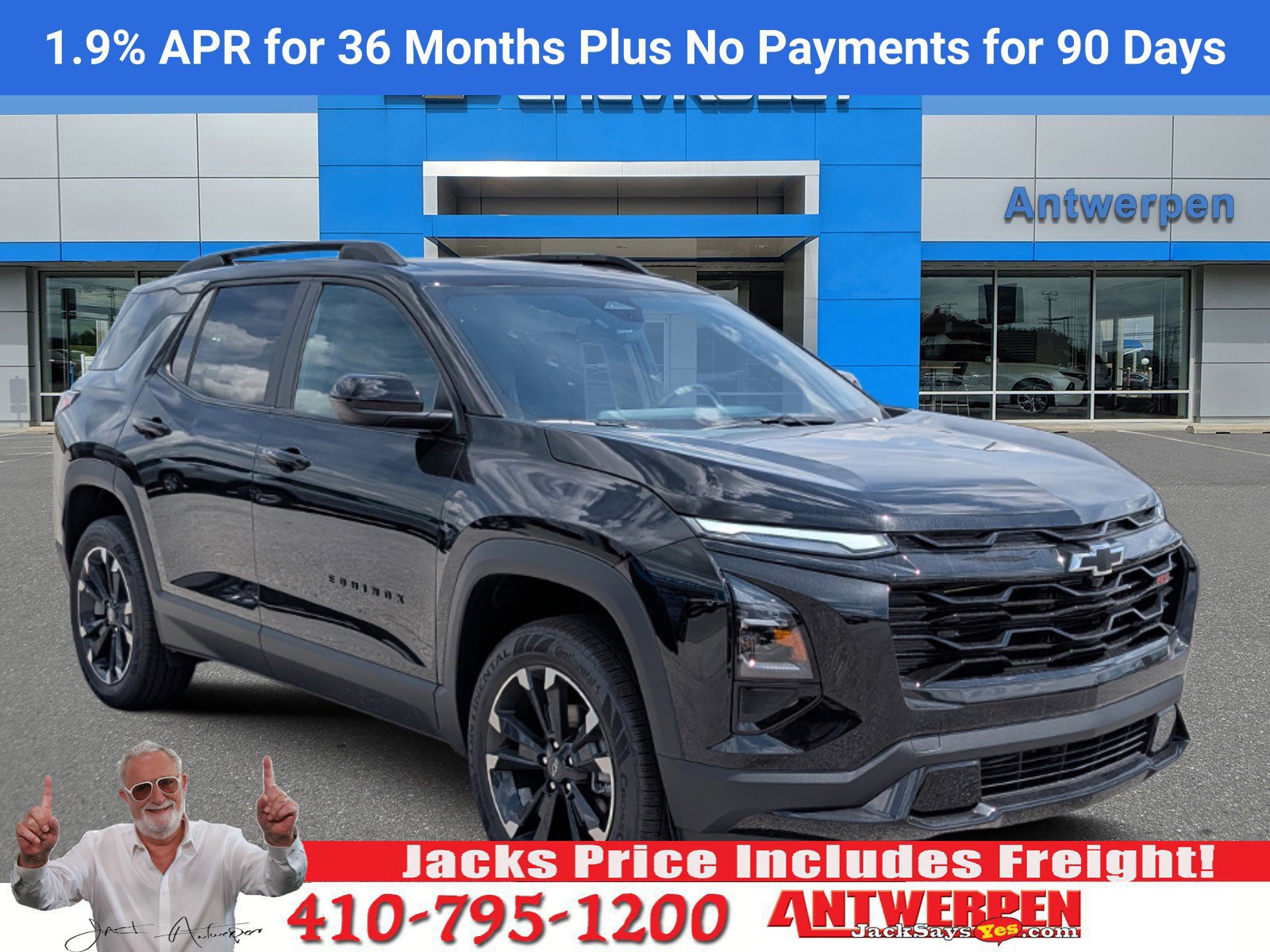 New 2026 Chevrolet Equinox RS w/ Convenience Package III AWD/4WD image 1