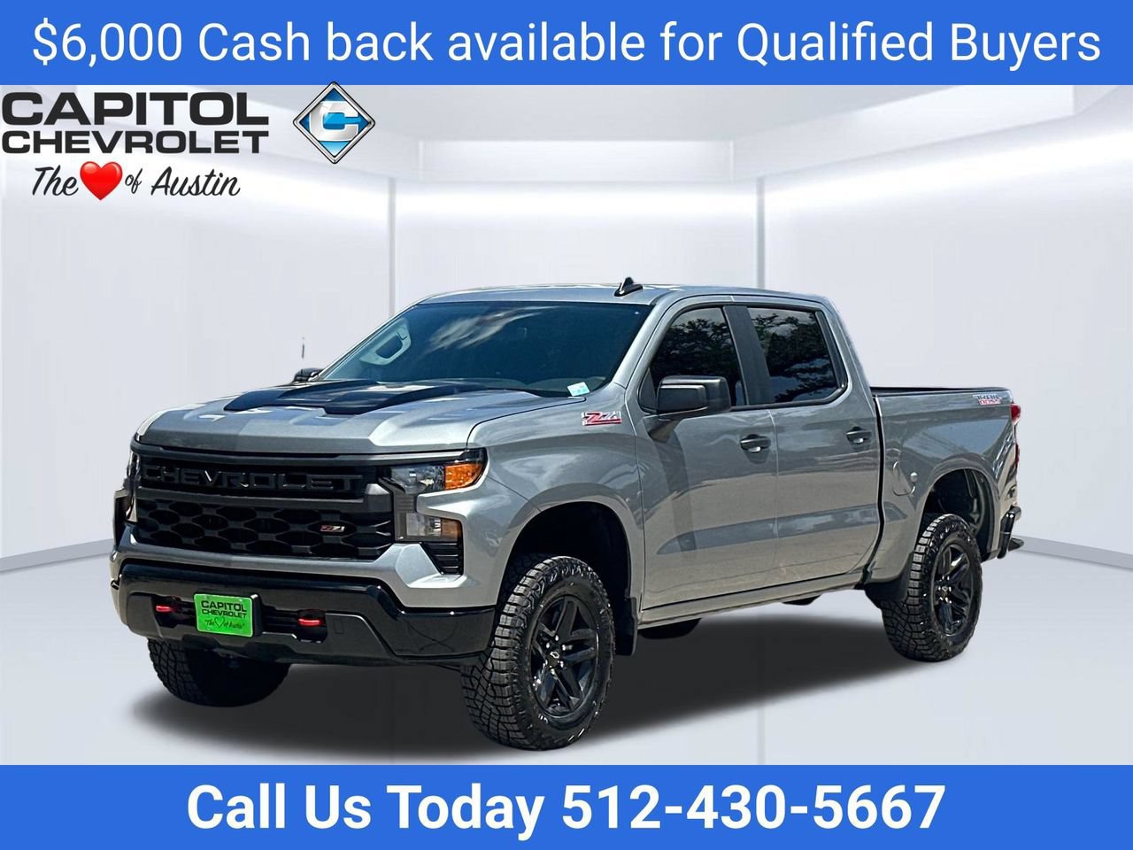 New 2026 Chevrolet Silverado 1500 Custom Trail Boss AWD/4WD video 1