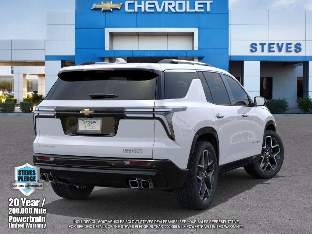 New 2026 Chevrolet Traverse High Country w/ LPO, Floor Liner Package FWD image 4