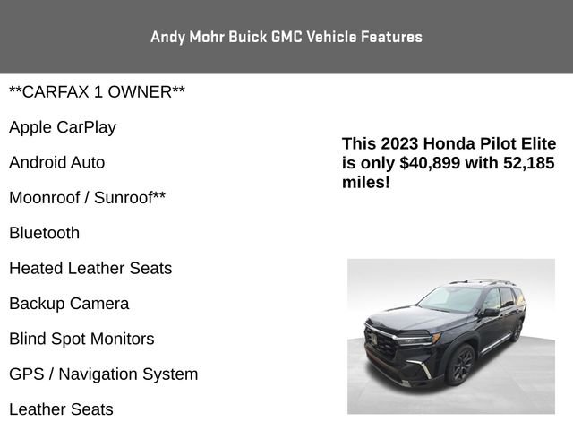 Used 2023 Honda Pilot Elite image 4