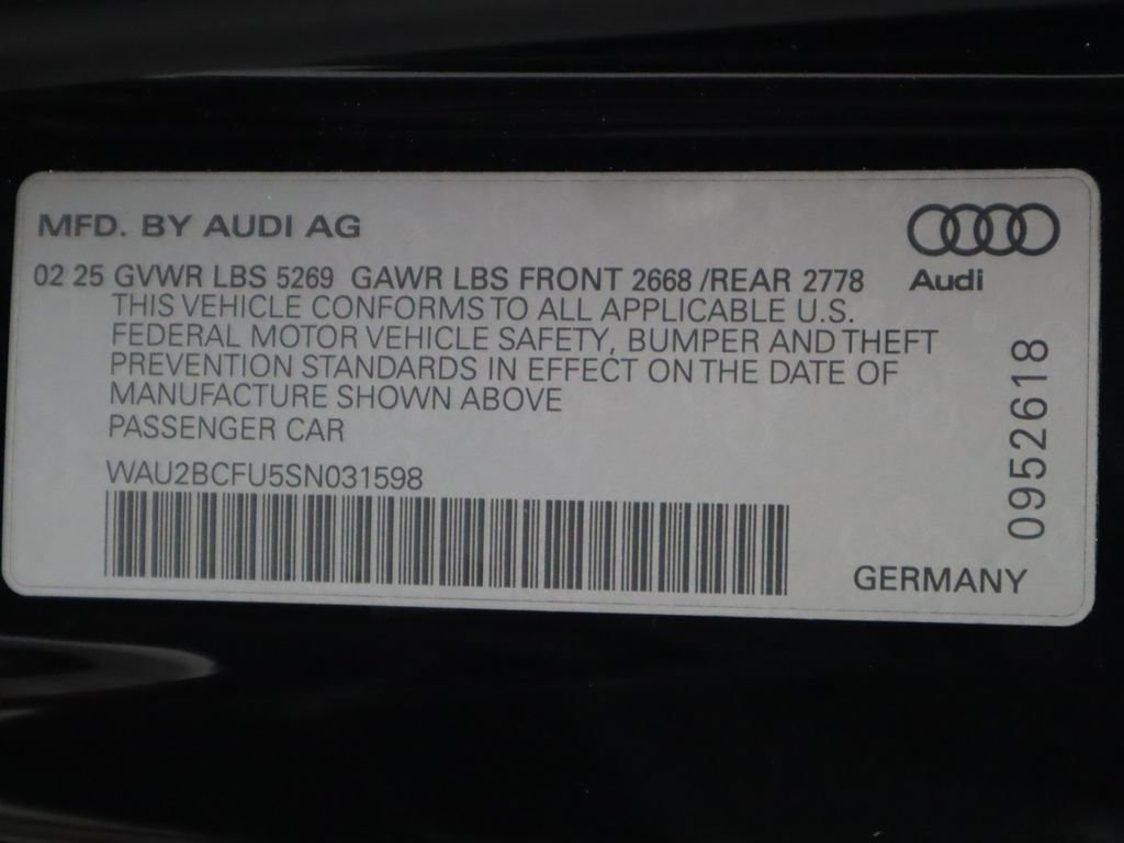 Used 2025 Audi A5 2.0T Premium Plus w/ Premium Plus image 34