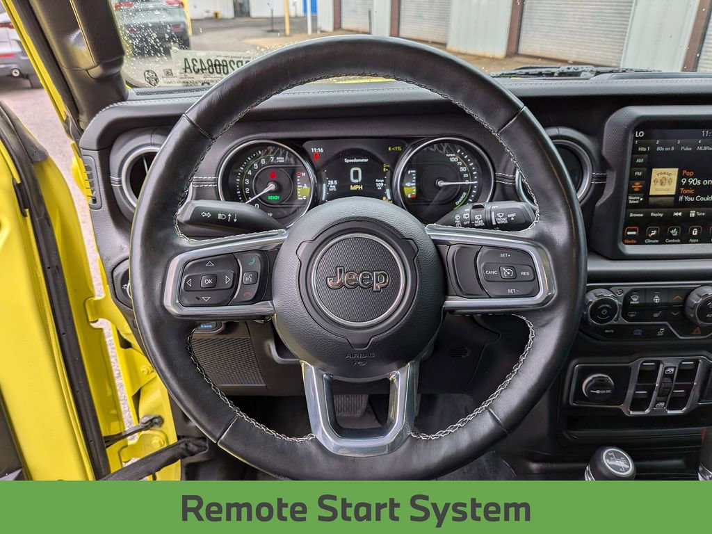 Used 2023 Jeep Wrangler Unlimited Sahara w/ Cold Weather Group AWD/4WD image 14